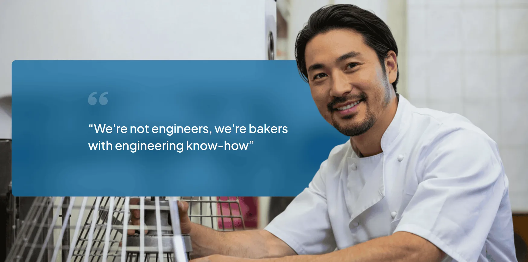 We're not engineers, we're bakers with engineering know-how - BaRo