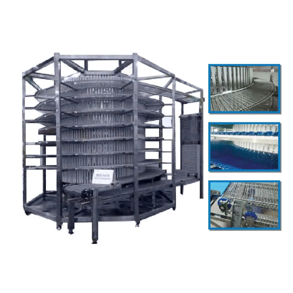 Spriral Cooling Conveyorized