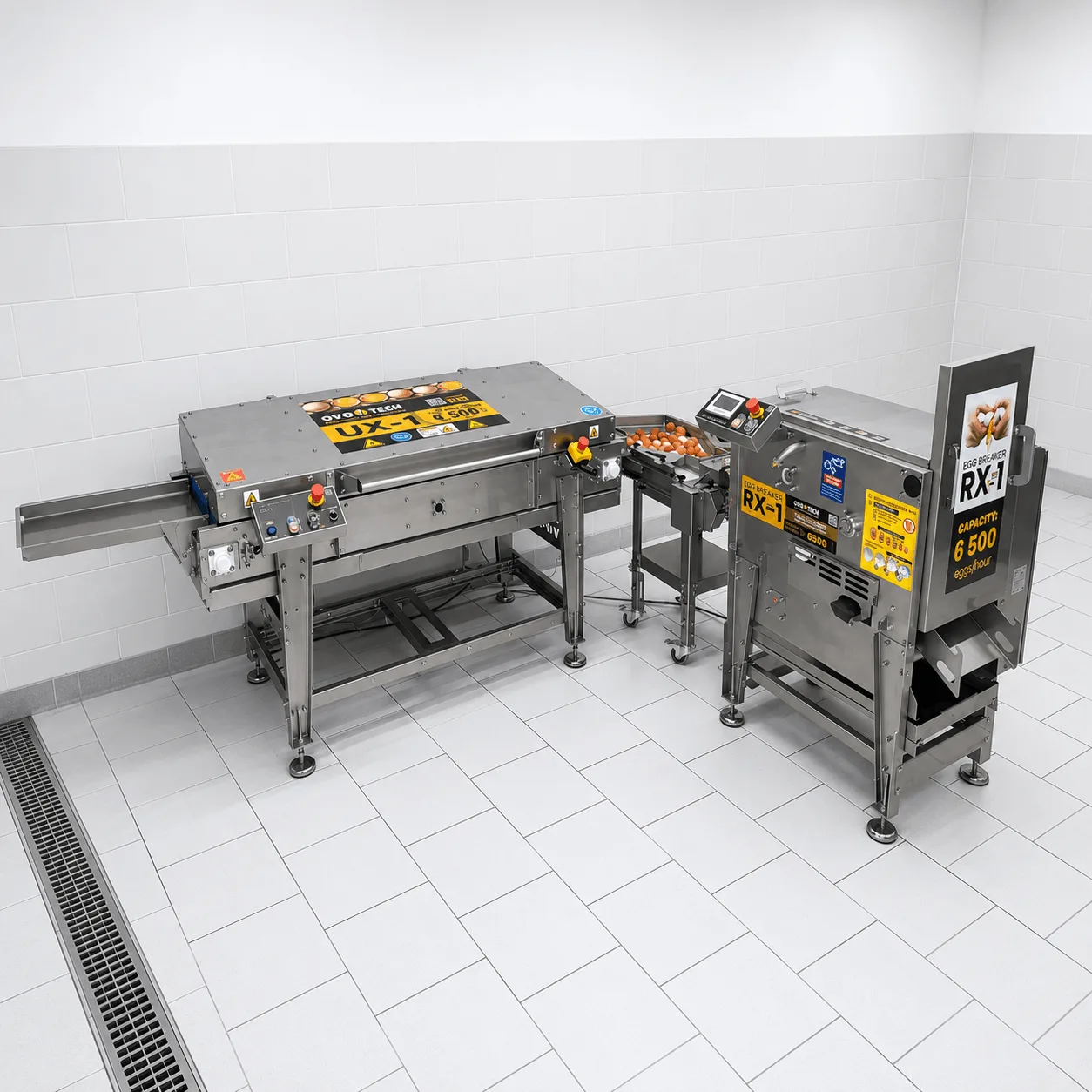COMPACT Washing | Breaking & Separation MX-1 | RX-1 - Mesin Bakery OVO-TECH