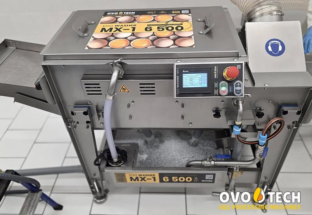 MX-1 tunnel egg washer - Gambar 10