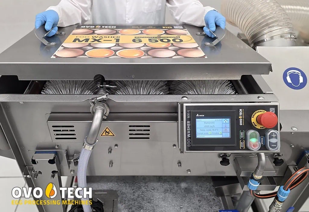 MX-1 tunnel egg washer - Gambar 8