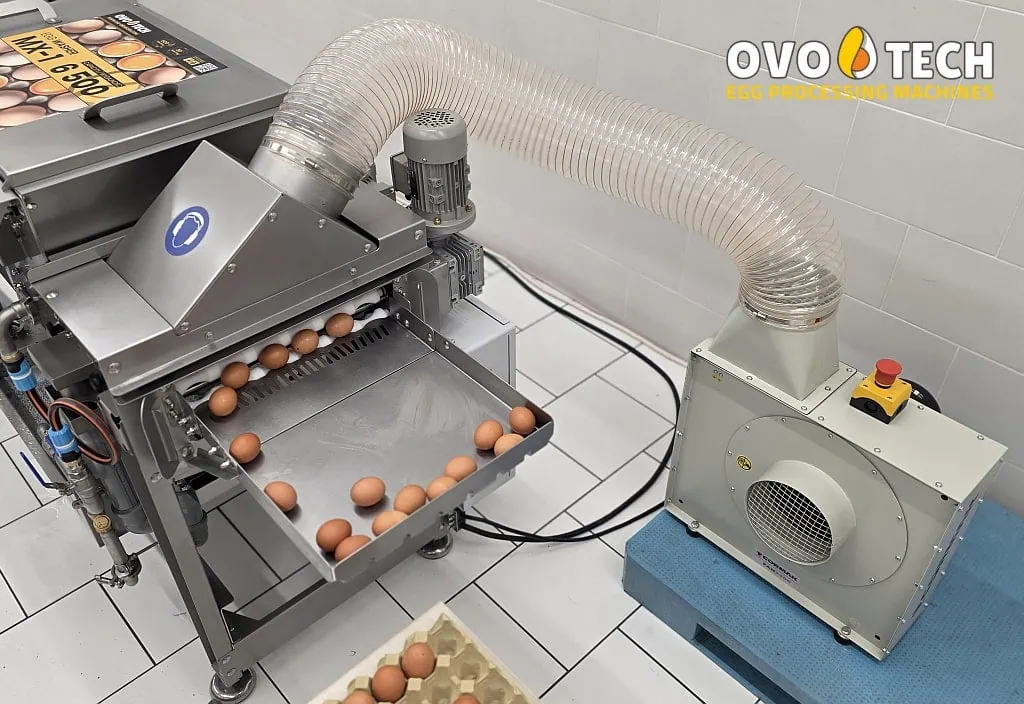 MX-1 tunnel egg washer - Gambar 7