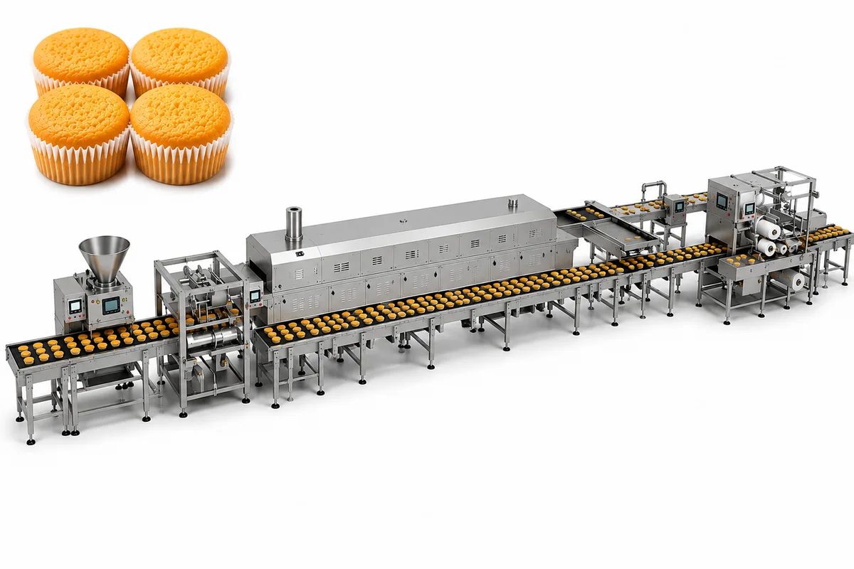 Processing Line for Cakes