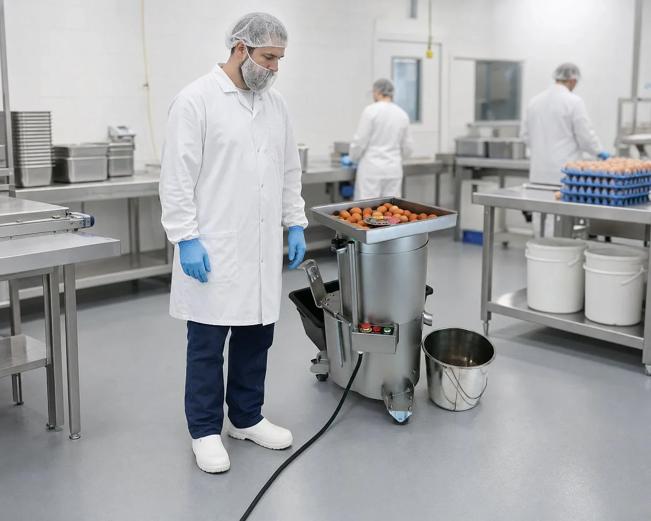 UDTJ-150 centrifugal egg cracker - Gambar 12